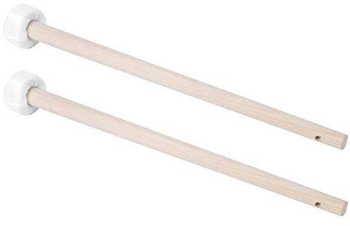HUSHUI Lönnträ Gong Hammarset 2st Liten Mallet Slagverk Musikinstrumenttillbehör för Medelstora små Gongonger