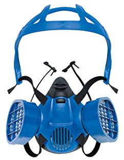 Dräger X-plore 3500 Halbmaske, Mehrweg Atemschutz-Maske für den Einsatz mit wechselbaren Bajonettfiltern, Größe S