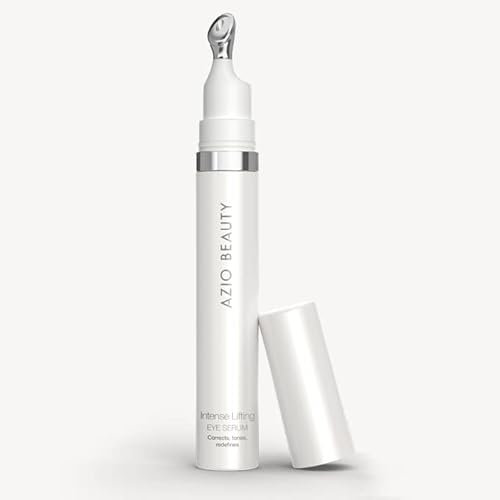 Azio Beauty Intense Lifting Eye Serum 15ml – Anti-Aging Reduces Puffiness, Eye Bags & Dark Circles - Visibly Younger Eye - Improve Appearance of Fine Lines & Wrinkles - Alpha Complex 10% & HA7 Complex