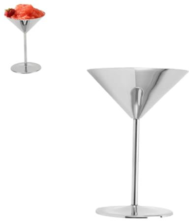 Copas De Martini, Copas De Martini De Acero Inoxidable Con Copa De Vino De Tallo Copa De Vino De Metal Cóctel De Vino Tinto Copa De Champán Copas De Cóctel Para Bar En Casa