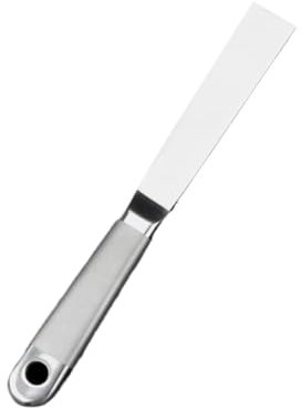 Spatola for stucco, utensile for pittori in acciaio inossidabile for incollare nastri, spatola for stucco, raschietto for carta da parati, raschiatura della vernice, stucco for cartongesso.(1inch)