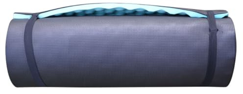 MAGICLULU Colchoneta Práctica para Dormir EVA 180X50X15 CM y Aislante Térmico Almohadilla Multifuncional para Camping Oficina y Exteriores Ligera y Fácil de Transportar