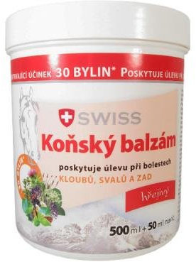 Pferdebalsam SWISS wärmend 500 + 50 ml gratis