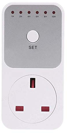 Fiween Home Plug-in Socket Auto Shut Off Outlet UK Plug Smart Control Countdown Timer Switch