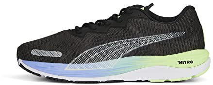 PUMA Velocity Nitro 2 Fad Laufschuhe für Erwachsene, Schwarz, Herren, Herren, 45 EU