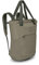 Osprey Daylite Tote Pack – Vielseitiger, bequemer, wandelbarer, robuster Tragerucksack – Alltag, Reisen, Wandern - Concrete Tan O/S