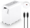 NEEWER NP-F970 10500mAh Batterie Rechange Charge Complète 4,8H Câble Charge Rapide USB C 20W PD, Batterie Rechargeable pour Caméscope Éclairage pour Sony FX3/FX30/A7 pour Canon R5 pour Nikon Z8, Blanc