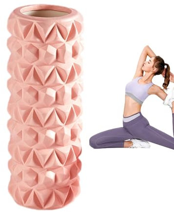 Rouleau en mousse – Rouleau de massage du dos | Rouleau musculaire | Déclencheur de massage musculaire | Rouleau d'exercice | Thérapie musculaire ponctuelle | Rouleau de massage pour les jambes | Roul