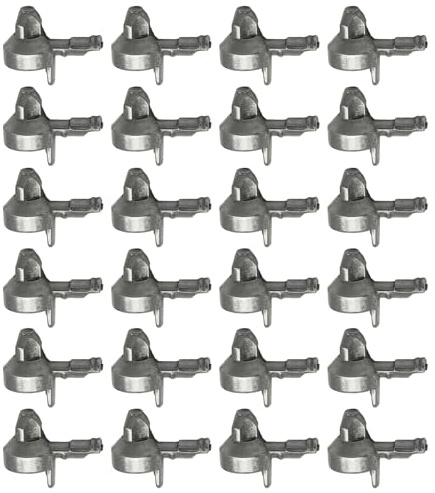 Bodenträger 131372 für IKEA Billy Regal neu ab 2014 | Regalbodenträger Ersatzteile 3 mm | Set 24 Stück
