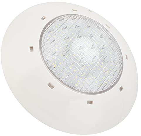 KIMISS Luz Subacuática LED IP68 Lámpara de Piscina Impermeable Montada en la Pared Luz Cálida AC12V - Ideal para Piscinas, Acuarios e Iluminación Exterior (18W)