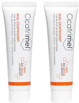 Alvadiem | Melicare Gel Sterile al Miele per Maternità | Per Capezzoli Screpolati, Allattamento e Taglio Cesareo | Trio di 3 Mieli | Dispositivo Medico CE | 2 x 30 g