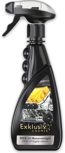 Exklusiv Chemie® detergente per Motori | Dissolve Sporco, Olio, Resina | Elimina Il catrame | Pulitore a Freddo Motore | Pulitore Motore | Detergente per Parti | Sgrassante | 500 ml