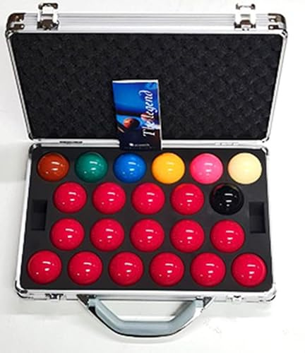 SGL ARAMITH TOURNAMENT 2 1/16 FULL SIZE SNOOKER BALLS WITH ALUMINIUM CARRYING CASE**