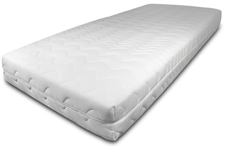 Premium Matratzenbezug Fontana 100x200 16-18 cm hoch, Allergiker geeignet - 60 Grad waschbar - 4-seitiger Reißverschluss