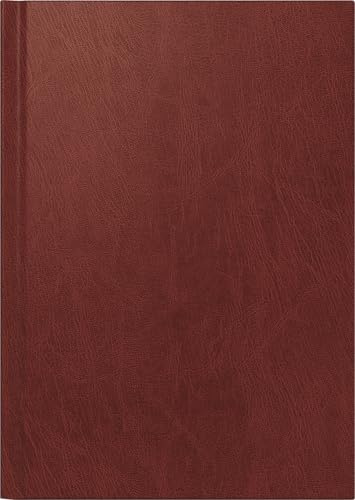 BRUNNEN Buchkalender Mod. 795 '26 | A5, Kunststoff, weinrot