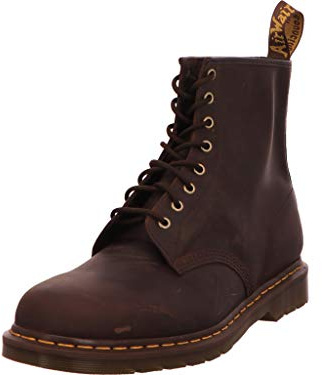 Dr. Martens Schnürstiefel Herren Dunkelgrau Neu 1460 Größe 45 EU Braun (Dunkelbraun)