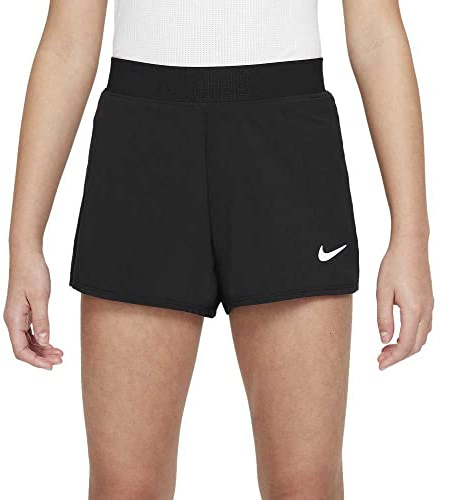 NIKE G Nkct Df Vctry Shorts Niñas, Black/white, 10 Años