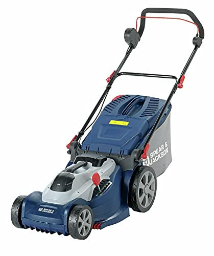 Spear & Jackson S4040X2CR 40cm Cordless Lawnmower & 1 Battery - 40v
