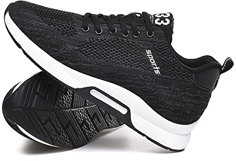 Hiss-sneakers för män, osynliga höjdökande hissskor, sportskor, 6 cm andningsbara snörskor med snörning