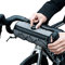 ROCKBROS Road-to-Sky Fahrrad Lenkertasche Fahrradtasche Lenker Vordertasche 1,5L Wasserabweisend Reflektierend Modern 5 Farben für Mountainbikes, Rennräder, Citybikes Grau