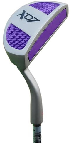 Golfschläger-Putter, Golf-Blade, Putter-Einsatz, Putter-Kopf-Abdeckung, Golfschläger for Anfänger und Fortgeschrittene (Color : Purple, Size : 88CM)