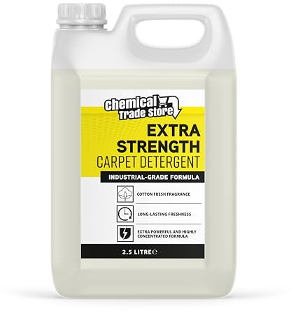 Chemical Trade Store - Shampoo detergente per tappeti | Soluzione detergente per tessuti e tappezzeria - 2,5 litri