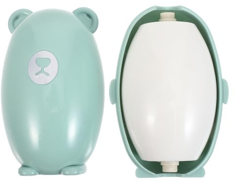 ifundom Rodillo Quitapelusas Portátil Reutilizable de Abs para Pelo de Mascotas y Gatos, Uso Manual Seguro para Interiores de Coche y Hogar, Lavable y Práctico