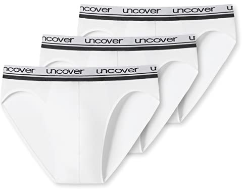 Uncover by Schiesser Ropa Interior para Hombre (Paquete de 3), Blanco, XXL