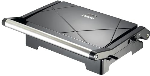 Melissa 16240111 Kontaktgrill, Kunststoff, Silber