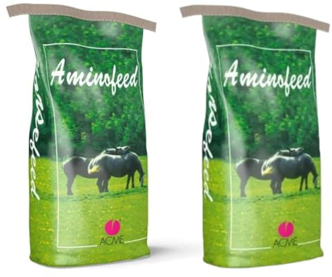Acme Aminofeed - Aliments pour chevaux - 2 sacs de 20 kg - Pour juvéniles, poulains et chevaux sportifs