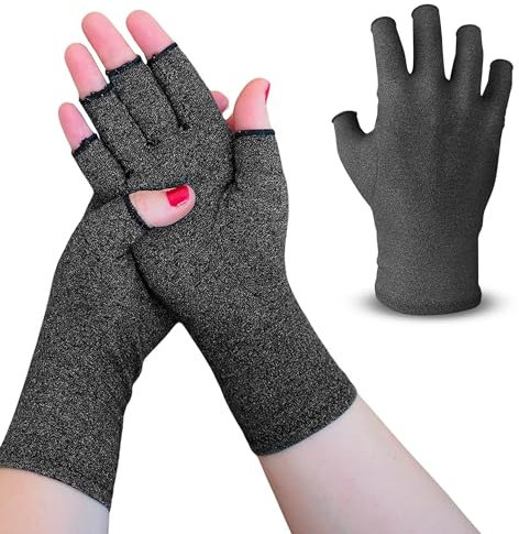 Arthritis (Karpaltunnel) Kompressionshandschuhe für Frauen und Männer, Arthritis Handschuhe, bieten Wärme und Kompression, helfen, die Durchblutung zu erhöhen, Schmerzen zu lindern.