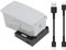 Fututech QC 3.0 Mini-Ladegerät USB Typ C für DJI Mavic Air 2S Air 2 Automatische Korrespondenz Schnellladung mit Ladeanzeige, Zubehör Drohne