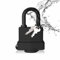 Waterproof Padlock Heavy Duty Padlock with 2 Keys High Security Protection Black Steel Locks Ideal for Anticut, Laminated Steel for Gym Locker, Garage, Fence, Shed Measures 40cm (Pack of 1)