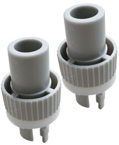 Gatuida Adattatore Leggero e Compatto 2 Pezzi in PVC per Valvola Aria Kayak per Pompa Gonfiabile Barca e Paddle Board per Principianti ed Esperti