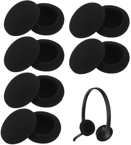 cuscinetti auricolari di ricambio per cuffie Sennheiser – schiuma traspirante, compatibile con serie PC e altri modelli abbinati