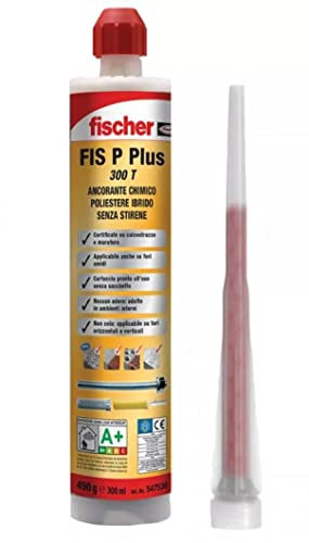 1 PZ Di FISCHER ANCORANTE FISP PLUS 300T ML.300