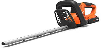 Yard Force Cordless Hedgetrimmer with 2.0Ah Li-Ion Battery and Charger, 45 cm Cutting Width