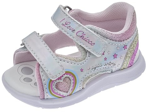 Chicco, Sandali con Doppio Velcro, Confortevoli, Leggeri, Flessibili e Traspiranti, Bambine E Ragazze, Designed in Italy