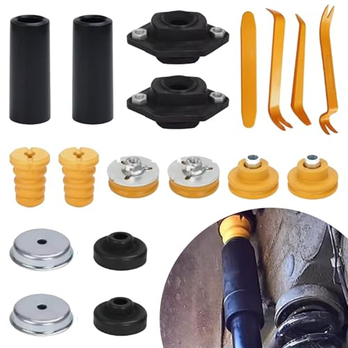 Amortiguador Trasero Suspensión Superior Soporte de Punta Amortiguador de Choque Compatible con BW X 1 er 3 er Serie E81 E82 E87 E90 E92 E93 335067717