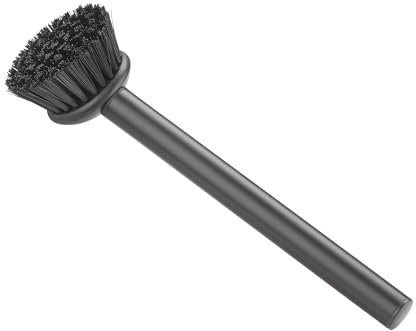 blomus Spülbürste -ARJA- mit austauschbarem Kopf | Farbe Schwarz | hochwertige Verarbeitung | Spülmaschinenfest
