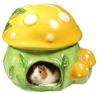 Keramisk hamsterhus - keramisk vilo- och sovmöbler - hamstermöbler och små djur | för gerbill mus, chinchilla oktodon liten livsmiljö inomhus utomhus