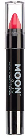 Moon Glow - Neon UV Paint Stick Body Crayon for the Face & Body – Intense Pink
