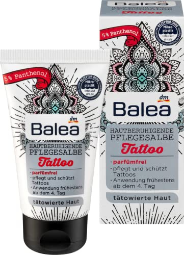 Balea Pomada calmante para piel tatuada, 50 ml