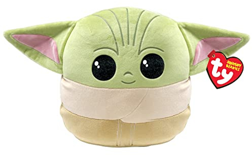 Grogu - Star Wars - Squishy Beanie 25cm,Material: 100% Polyester geprüft nach EN-71. Farbe: Mehrfarbig