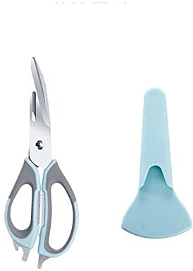 Tijeras de cocina Kitchen Aid Tijeras multifuncionales con cubierta protectora, aptas para pollo, carne, hierbas y verduras