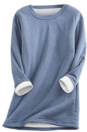 Fannyfuny Noi di Notte Camicia da Notte Camicia Donna Cute Cat Stampato Felpa in Pile Spessa O-Collo Caldo Top Camicia Casual Calda E Morbida Tunica Taglie Comode