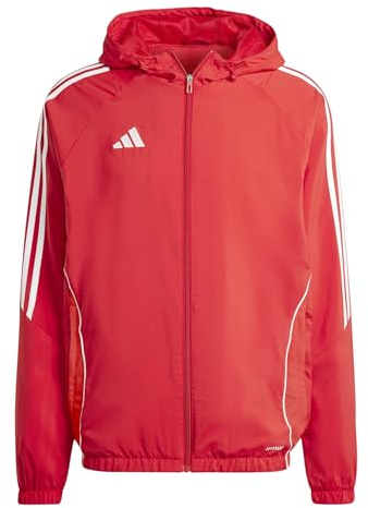 adidas Uomo Tiro24 Windbreaker Coat, team power red 2/white, XL
