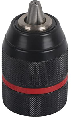 Cryfokt Portabrocas autobloqueante de rosca 3/8, 13 mm, hermoso para taladros eléctricos de CC, taladros eléctricos de CA