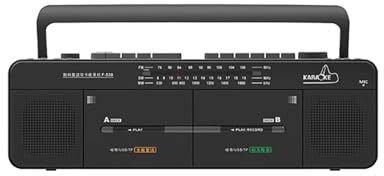 Kassettbandspelare, Multifunktionell Dubbelkortsspelare, Stöder U-disk/TF-kortuppspelning, Band Kan Transkriberas Till U-skiva Och TF-kort, AC/DC Dubbelläges Strömförsörjning