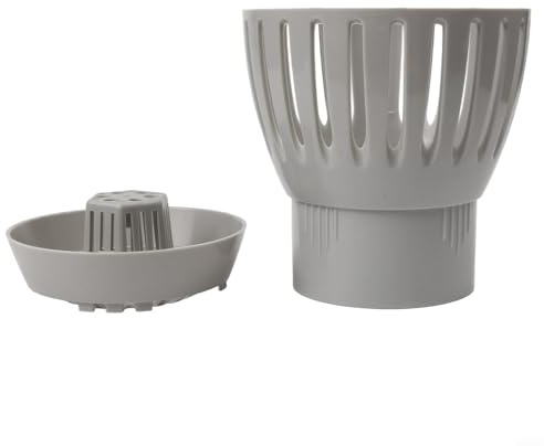 Yuanpgky Enhanced Collection Écumoire de vidange pour bassin clair et beau 90 mm